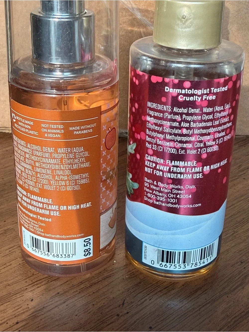 $ Sale  Bath & Body Works Marshmallow Pumpkin Latte-Merry Cookie fragrance mist